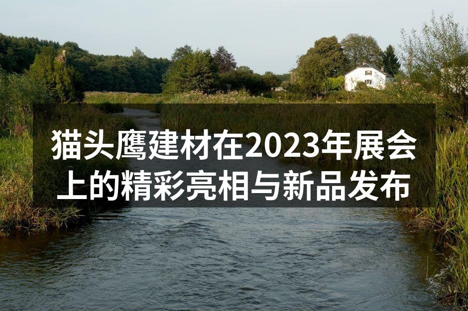 猫头鹰建材展位吸引众多参观者