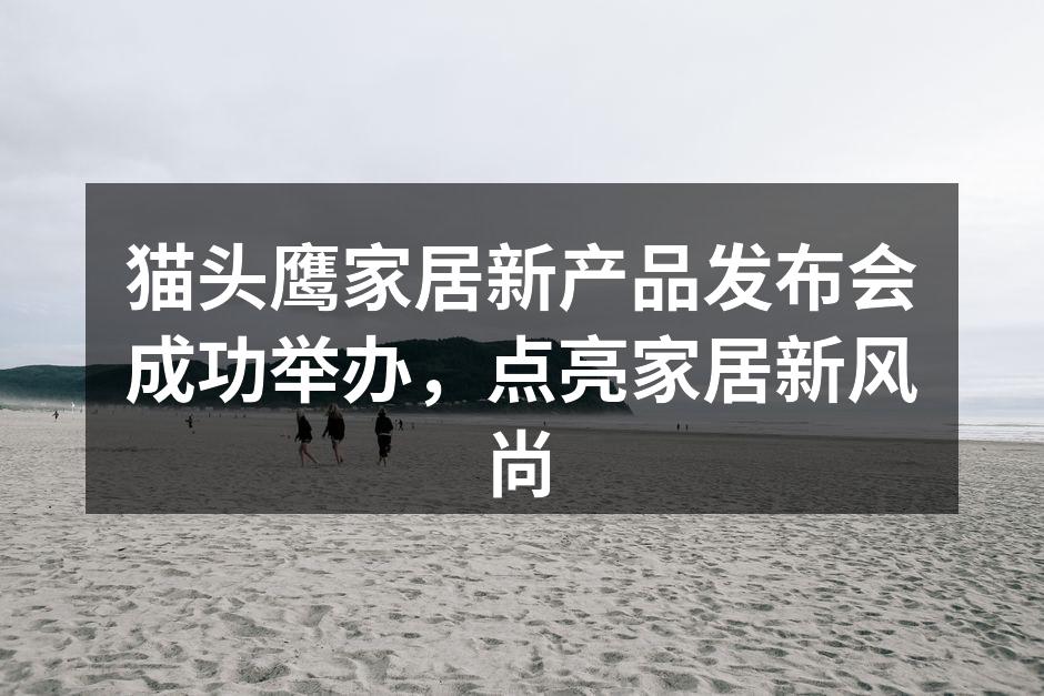 猫头鹰家居新产品发布会现场